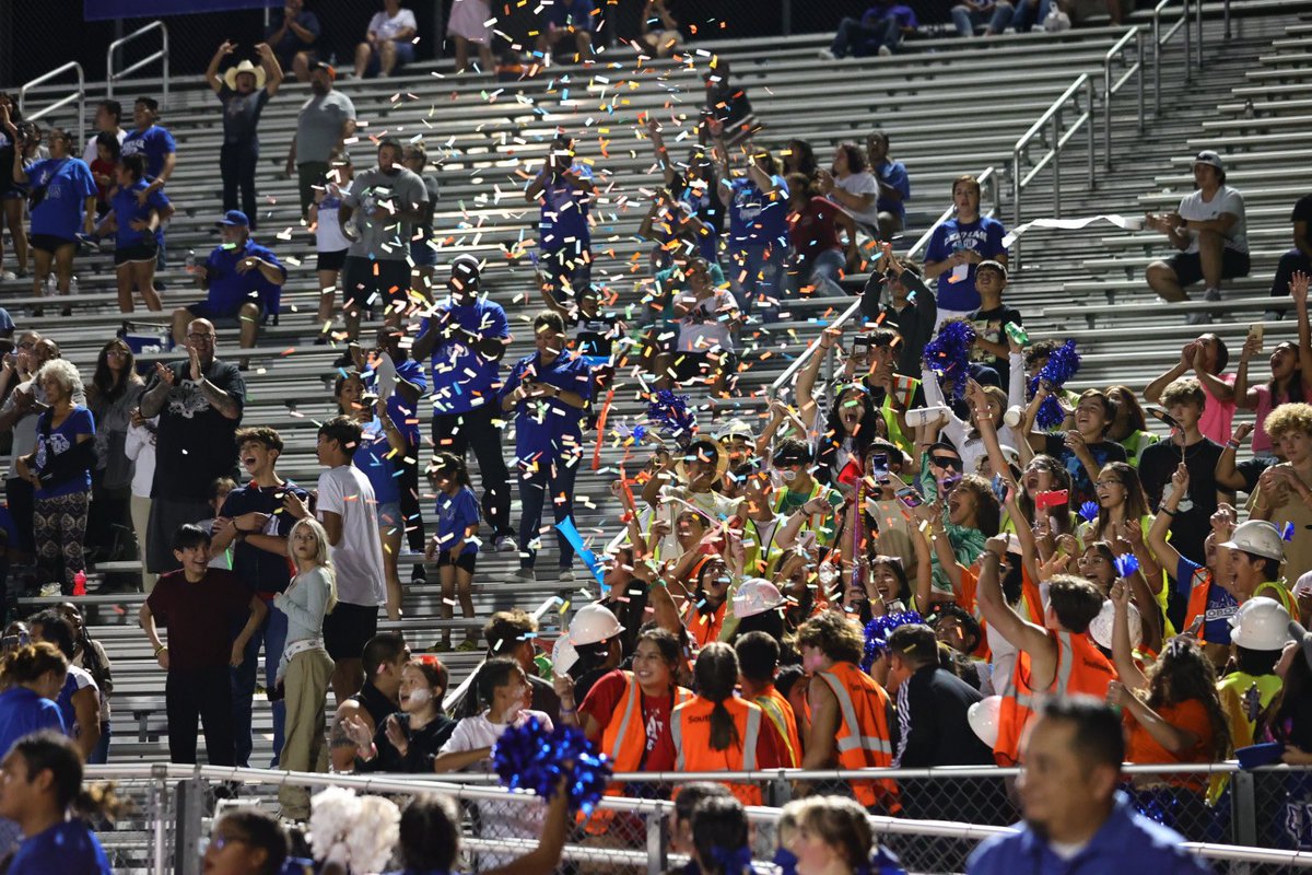 HaysCISD's tweet photo. That 2-0 feeling! Congratulations to @LehmanLobosFB as they held on for a thrilling 24-21 win over McCallum! The Lobos post the program’s first 2-0 start since the 2011 season! Way to go Lobos! https://t.co/YJKwIKQfyk