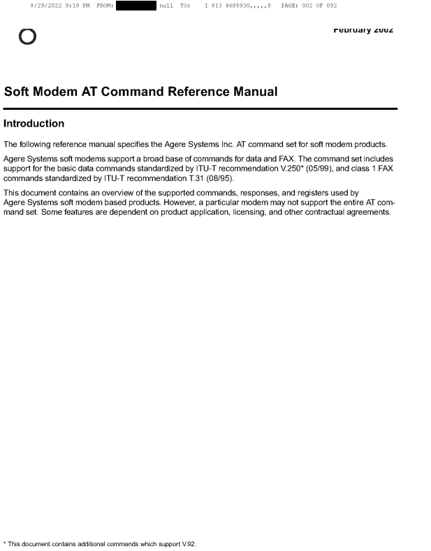 Shout out to the person who tried to send an entire 92-page modem command reference via the secret voice BBS facsimiletron. Don't give up!