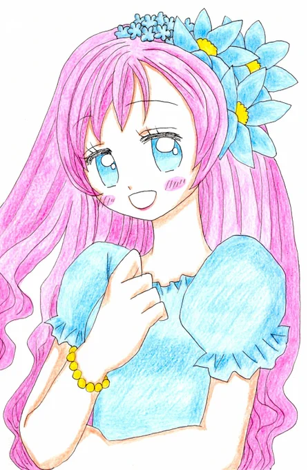 過去絵です#イラスト #お絵描き 