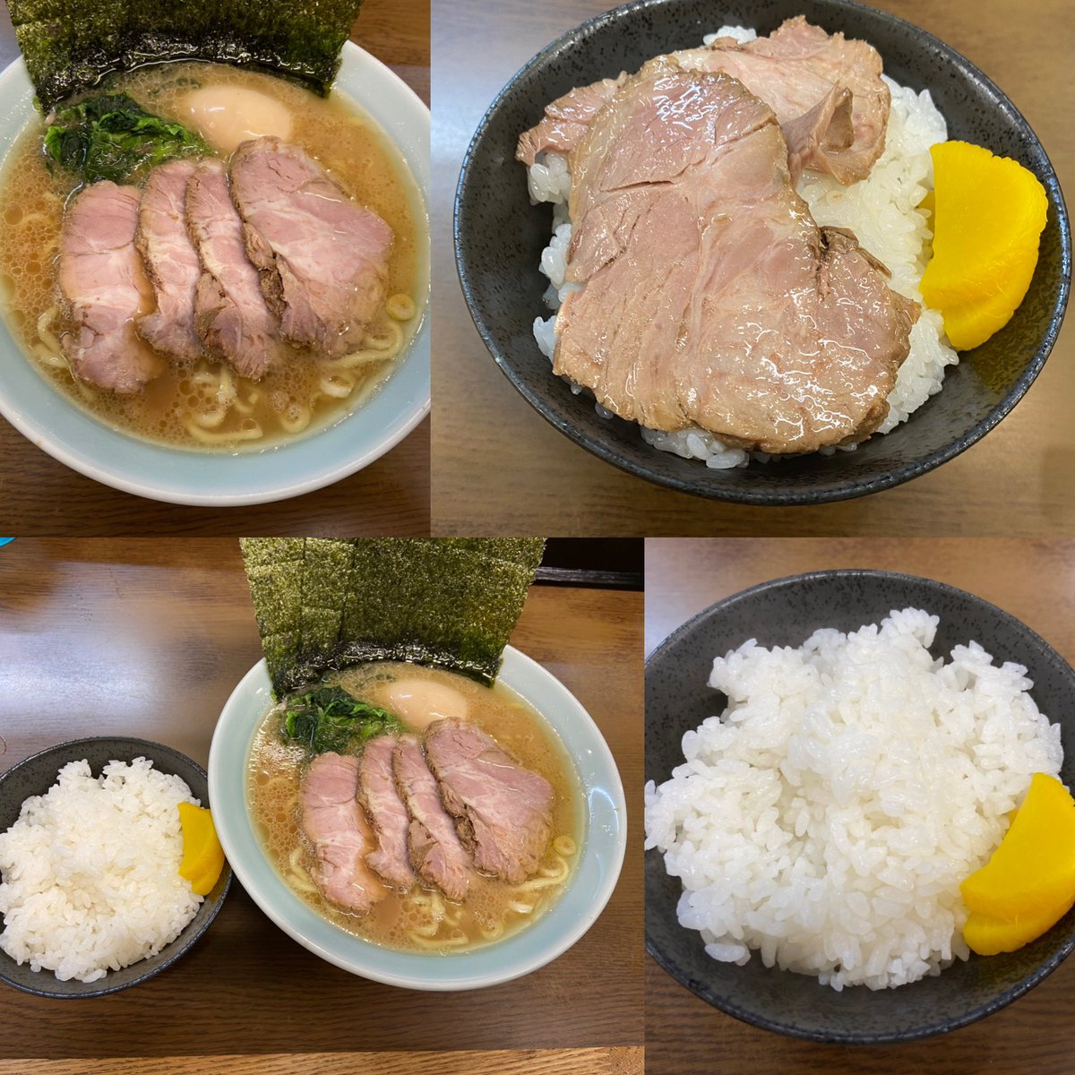 nabonayo2's tweet photo. ラーメン探訪『寿々㐂家』上星川
ラーメン並(チャーシュー・味玉)・ライス

何度も食べたが久々だと余計に美味い🤣癖の無いライトな豚骨､鶏油と醤油のバランスが絶妙なスープ👌👍煮豚に味玉､矢張り酒井の中太麺は旨い💯💯💯家系にライスは必須🈵🌈衰えを知らぬ家系屈指の名店､ご馳走様でした🍜🙏🙇‍♀️ https://t.co/uqlh3a9Pj8