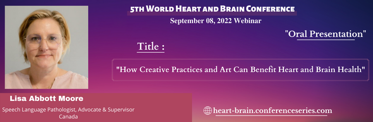 2023_HEARTBRAIN's tweet photo. Meet our renowned #speakers at the "HEART BRAIN 2022"  |  "Lisa Abbott Moore"
#5th World #Heart and #Brain Conference | #September 08, 2022
#young_researchers, #professors, #assistant_professors, #young_investigators, #scientists, #doctors, #postgraduate #students, #phd #students https://t.co/Q8cVfFXZ7x