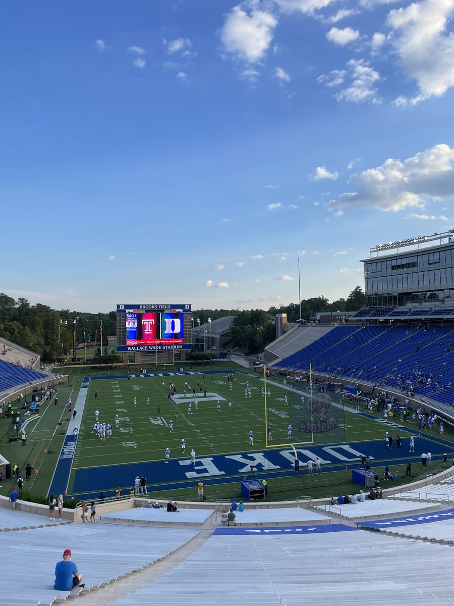 1-0. Exciting times ahead for Duke Football!