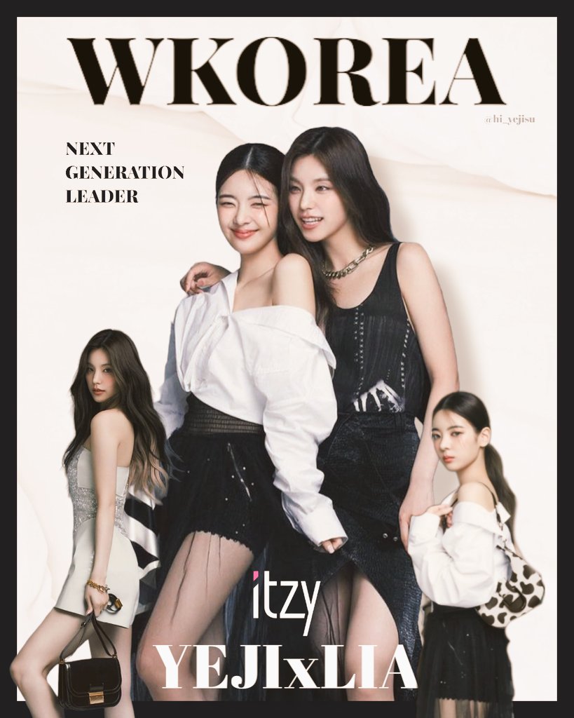 hi_yejisu's tweet photo. Yejisu for magazine cover 
#YEJI #LIA https://t.co/ibOjqNEAlO