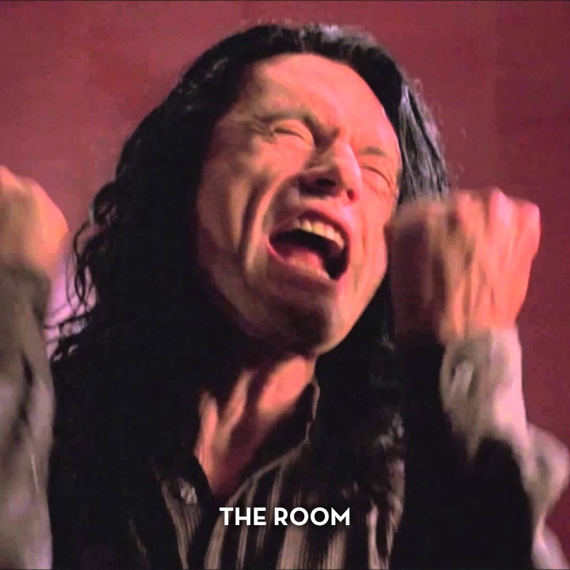 'You are tearing me apart, LISA!' The Room is back onscreen at Landmark Westwood Village on Sat, 9/3 'round midnight. If you haven't experienced it with audience participation, you haven't lived. By the way, how's your sex life? #tommywiseau #westwoodvillage