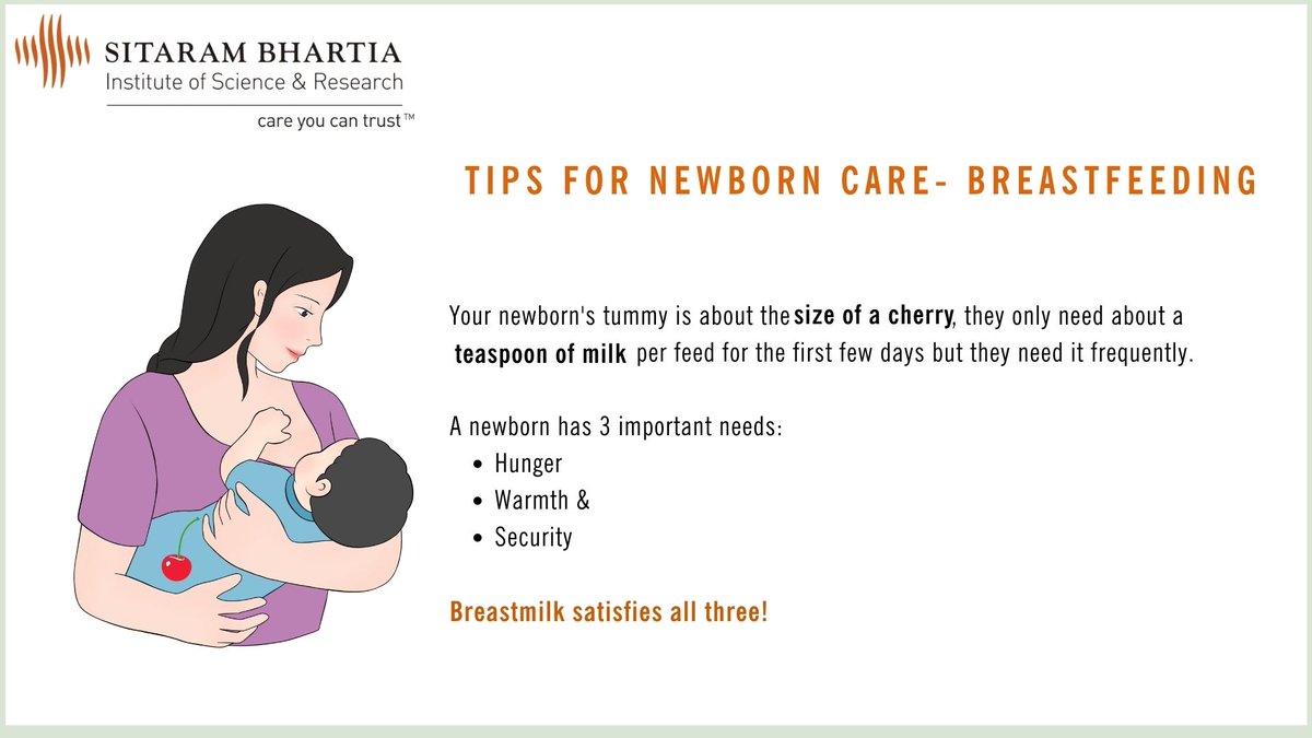 sitarambhartia's tweet photo. “My baby is hungry all the time!” A first time mother is often confused whether she is producing enough milk. Here is something you need to know when you are breastfeeding your newborn.
#saturdaysnippets #sitarambhartiahospitals #bestchildrenhospital #breastfeedingbenefits https://t.co/op0GsYTWpD