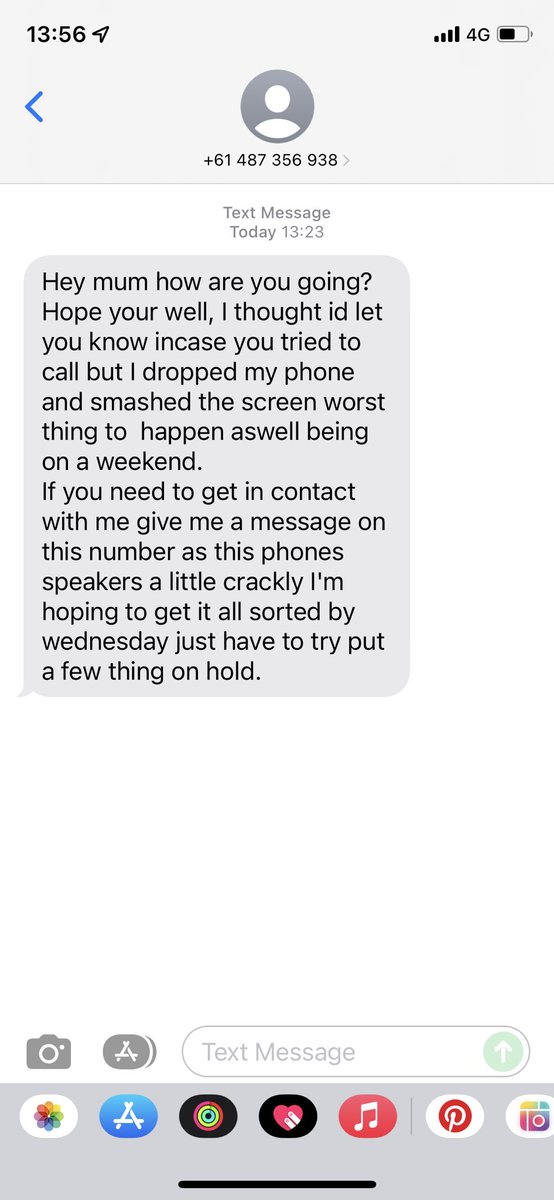 Fionabird's tweet photo. Fuck! I’ve had a child and I didn’t even know! #scammers https://t.co/opzOyGo8Ep