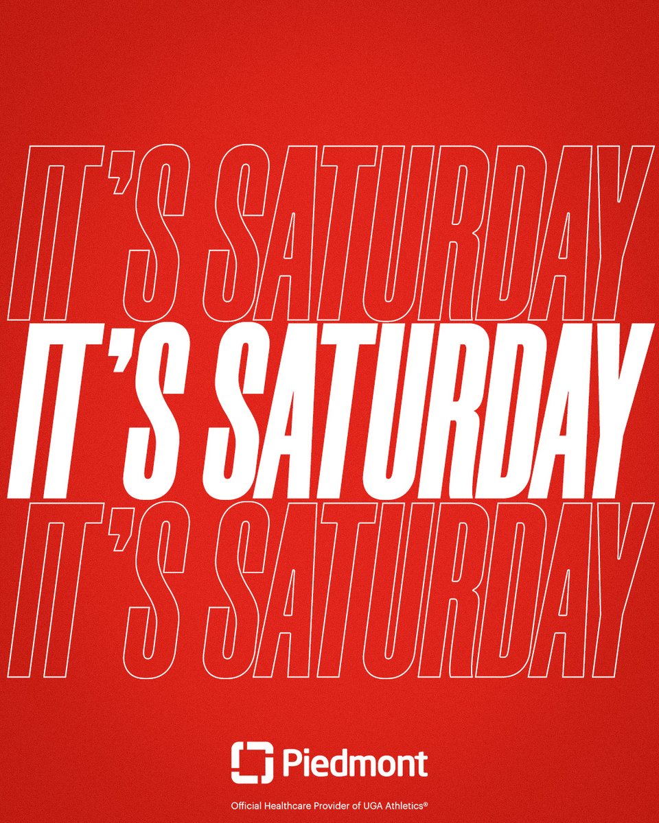 It's Saturday!

The Dawgs kick off the season vs. Oregon today at 3:30pm in Atlanta.

#GoDawgs