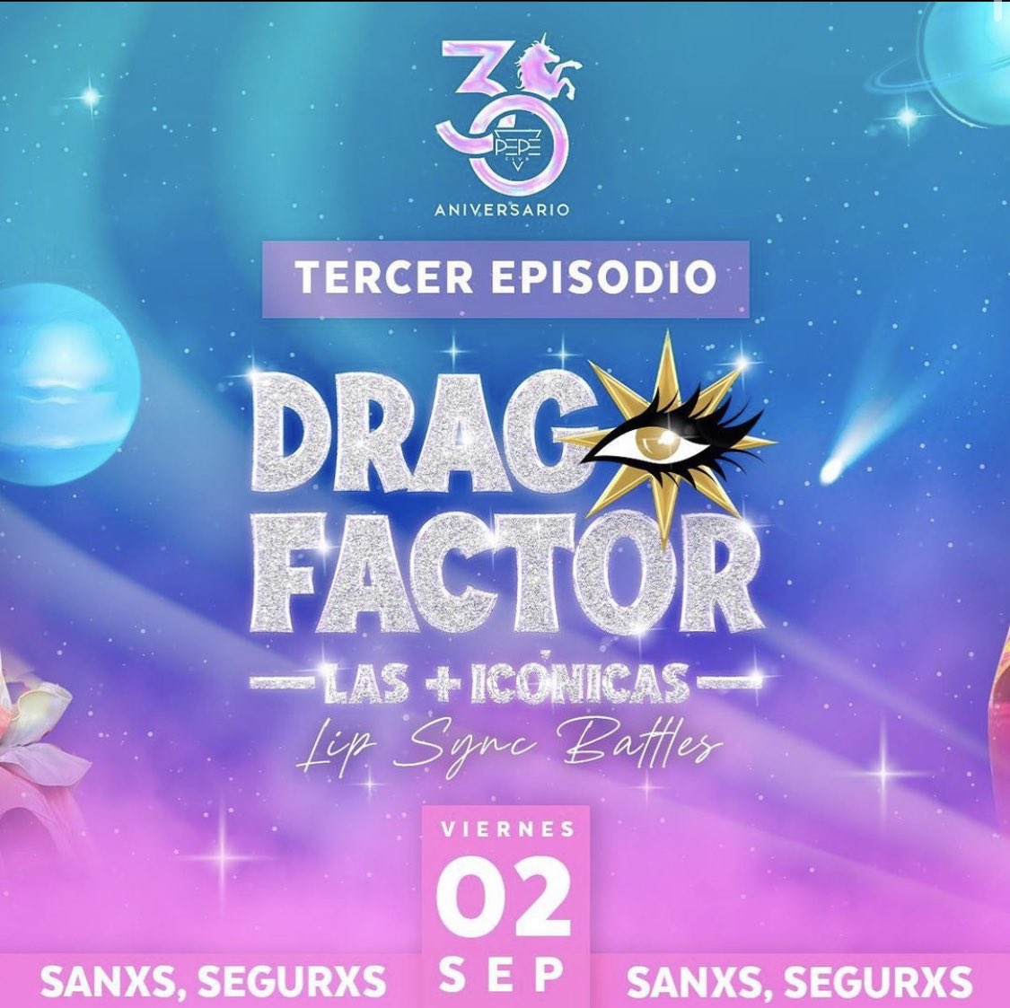DragsNoti's tweet photo. #Nacional #DragFactor #DragQueen
El día de hoy es el 3er episodio de #DragFactor en @pepeclubmzt
Y las batallas serán entre:
@PacoHertzzz VS @JUDAS_LOVE_DRAG
@DeseosFab VS @turbulencequeen https://t.co/Sfvm5Dcduj