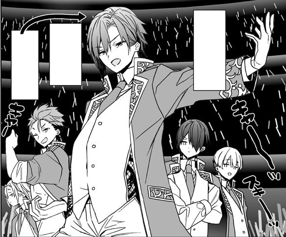 男の子アイドルの童○ぱくぱくする漫画です 