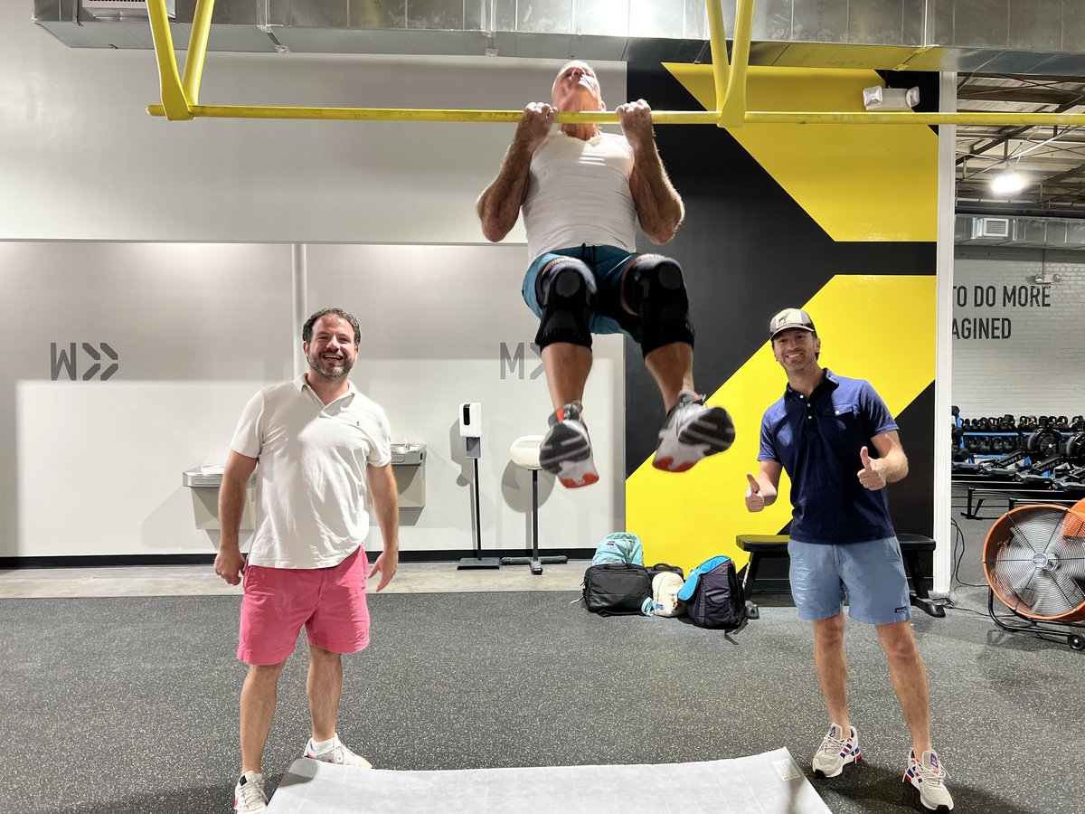FleurDeQue's tweet photo. We’re having a great time here at Iron Tribe NOLA raising awareness and funds for Hogs for the Cause! https://t.co/qI2G9yiXlq