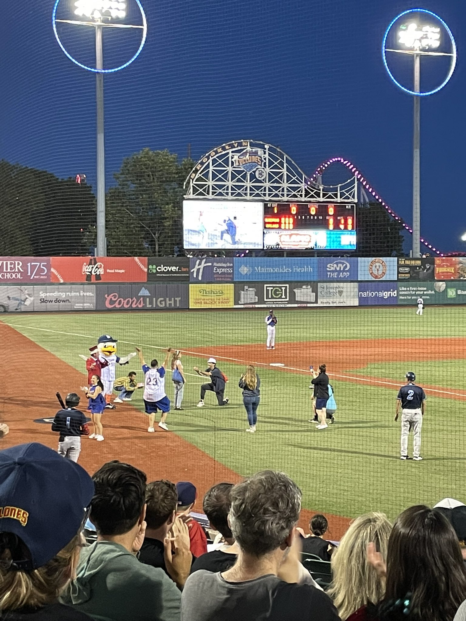 Brooklyn Cyclones - As part of our NYPL Championship celebration