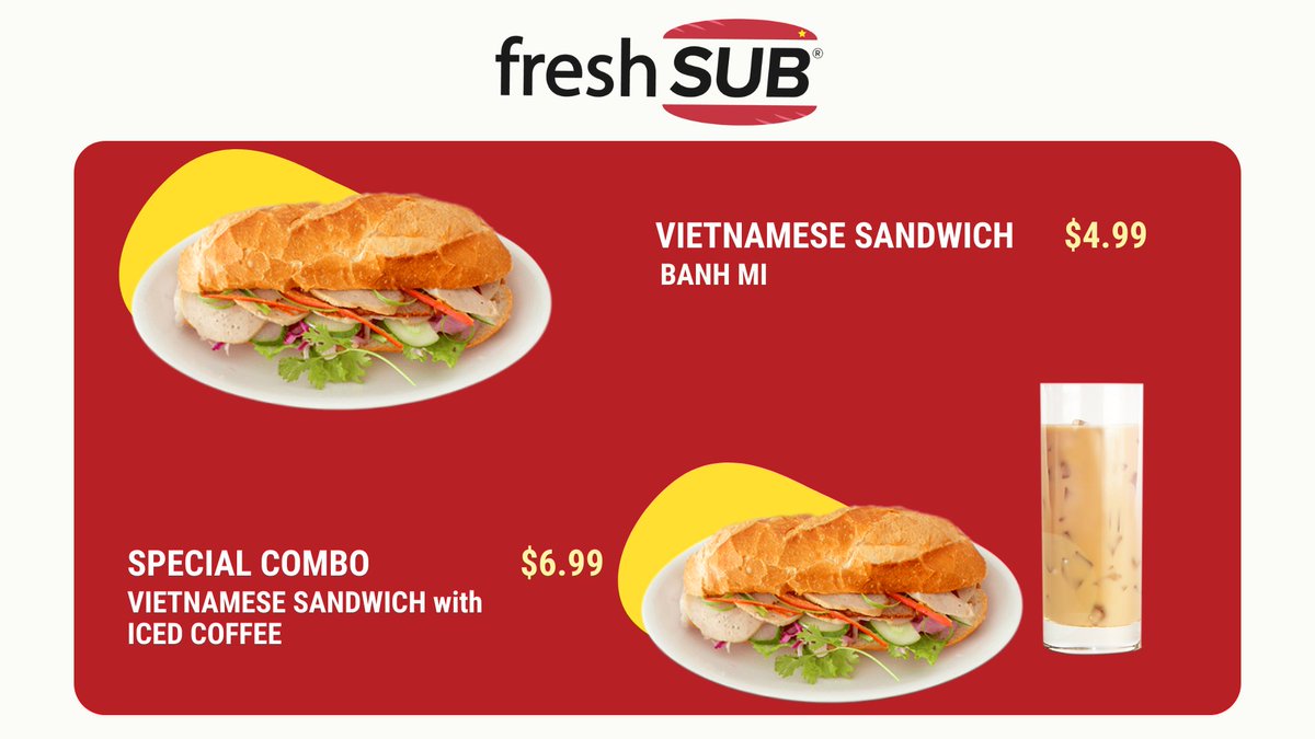 chrisdu54934070's tweet photo. Fresh Sub - Grand Opening Extended 

Enjoy Authentic Vietnamese Sandwich 

6154 Fraser St. near 46th Vancouver 10am to 6pm

#vietnamesefood
#vietnamesefoods
#vietnamsescuisine
#vietnamesesandwich
#vietnamesesandwichs https://t.co/wpe5WUPkQS