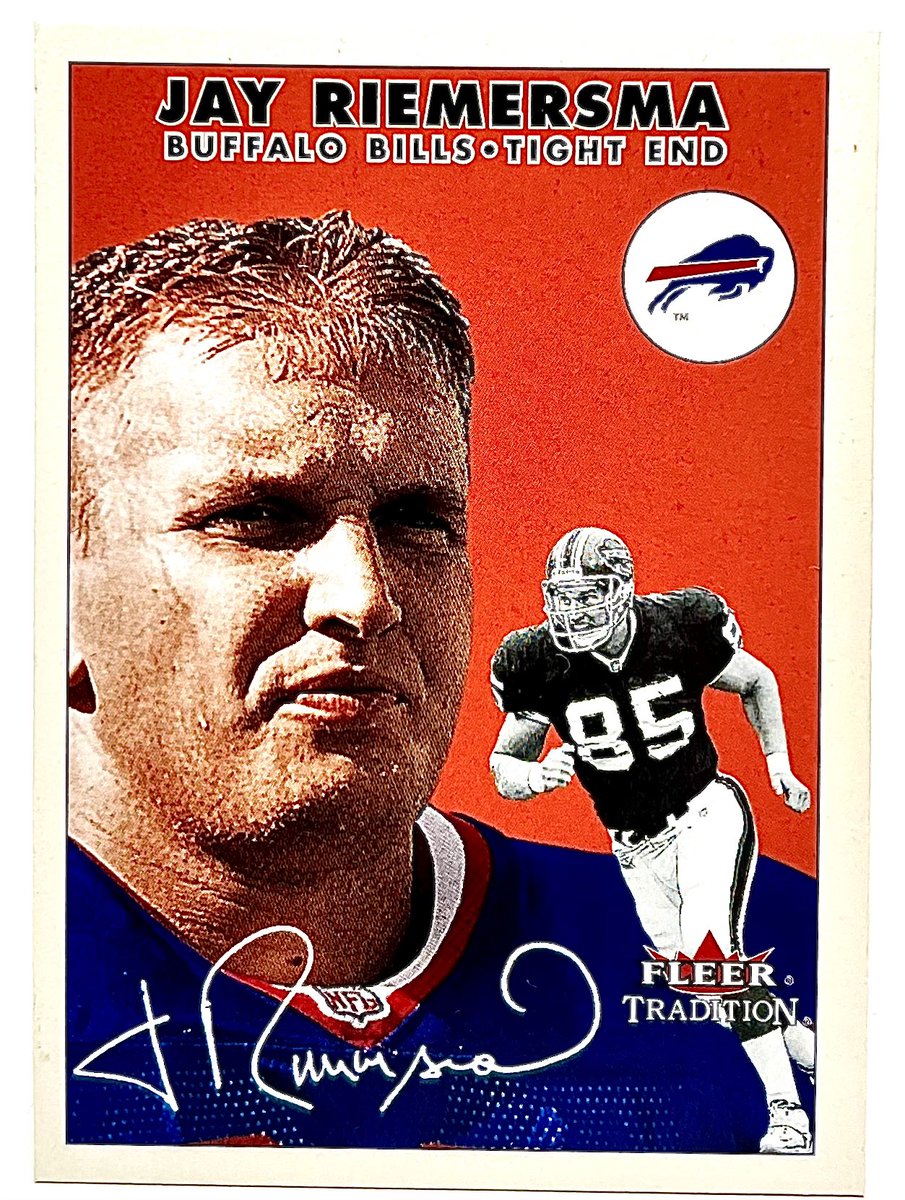 1MorePackCards's tweet photo. 2000 Fleer Jay Riemersma #BillsMafia #BuffaloBills #Buffalo #NFL #Football #TradingCards #TheHobby #GoBills https://t.co/WCPKeC5nuB