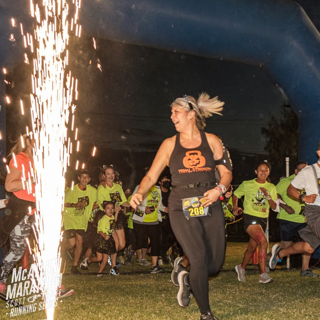 McAllenMarathon's tweet photo. The Fright Nite 5K is right around the corner!
Register today when you visit https://t.co/V94zzh4AnV!
#runMcAllen https://t.co/pjNirqEBqa
