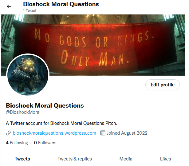 BenSigmond's tweet photo. I have created an alternate Twitter account for the blog post. This is done so I can create a persona independent of my own personal Twitter account. #bcm302 https://t.co/oC8RmTFKPG