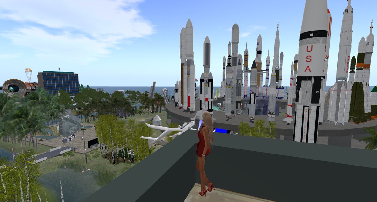 ISMuseum's tweet photo. International Space Museum in Second Life  #SecondLife https://t.co/IMQ0q3H6Wf