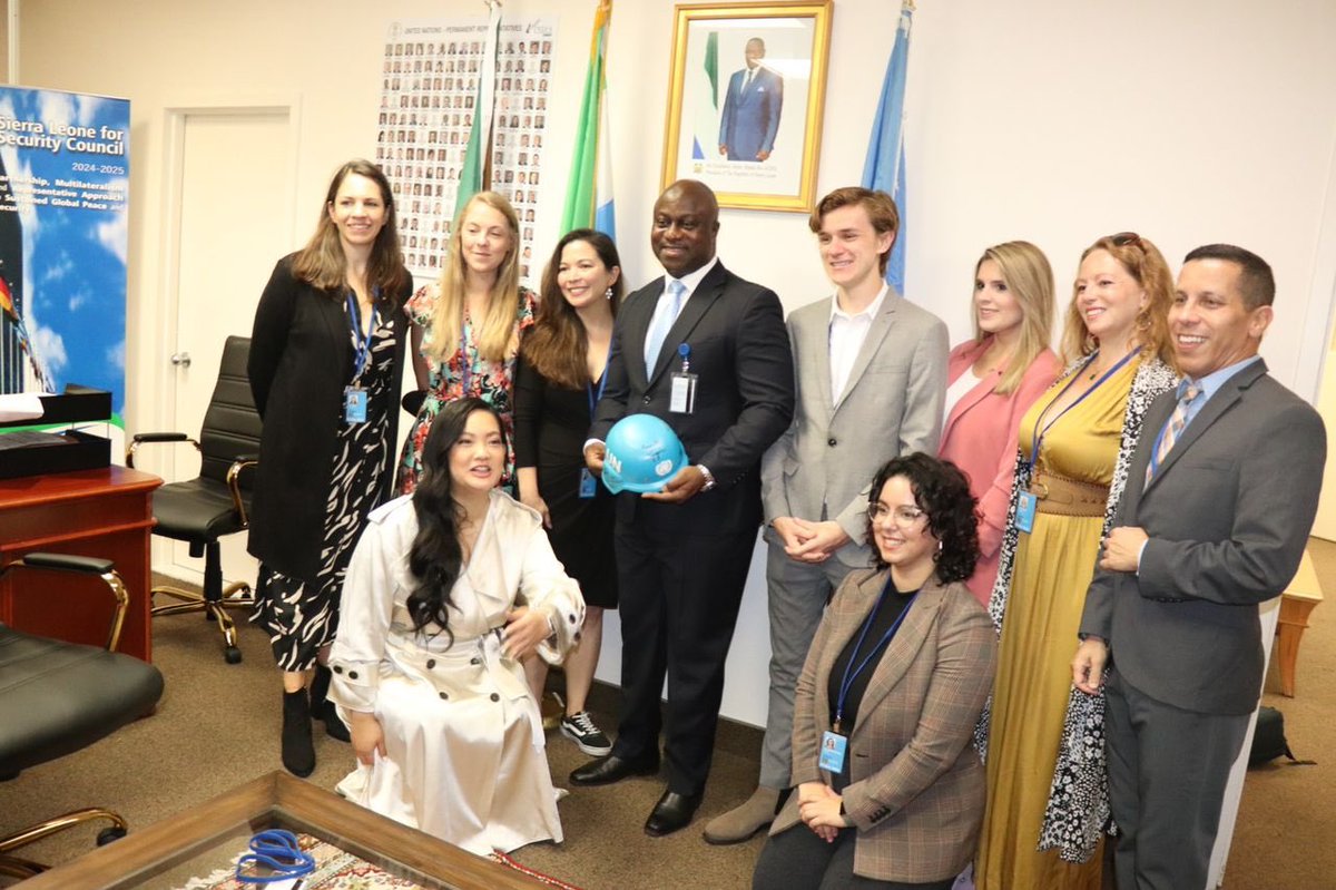 I am pleased 2 announce that D resolution A/76/L.80 entitled “International Cooperation 4 Access to Justice for Survivors of Sexual Violence,” tabled by Sierra Leone and Japan at the UN has been passed . Thank U <a href="/PresidentBio/">Barram</a> <a href="/FANDAYTURAY/">FANDAY TURAY Esq</a> Team Hands Off Our Girls,<a href="/RISEFoundation/">The RISE Foundation</a>.