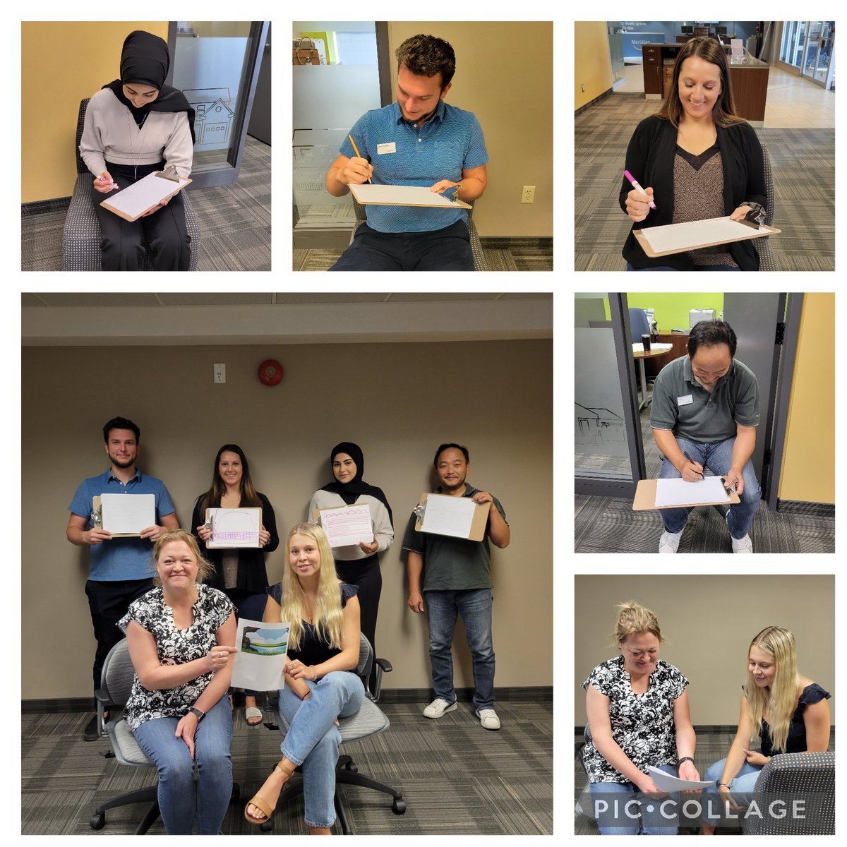 Part #2 of our Friday morning communication huddle.  This morning the emphasis was around direction and clarification.  Great work #boominBeamsville #teamwork <a href="/erin_picks/">Erin Pickering</a> <a href="/MeridianCU/">Meridian CU</a>