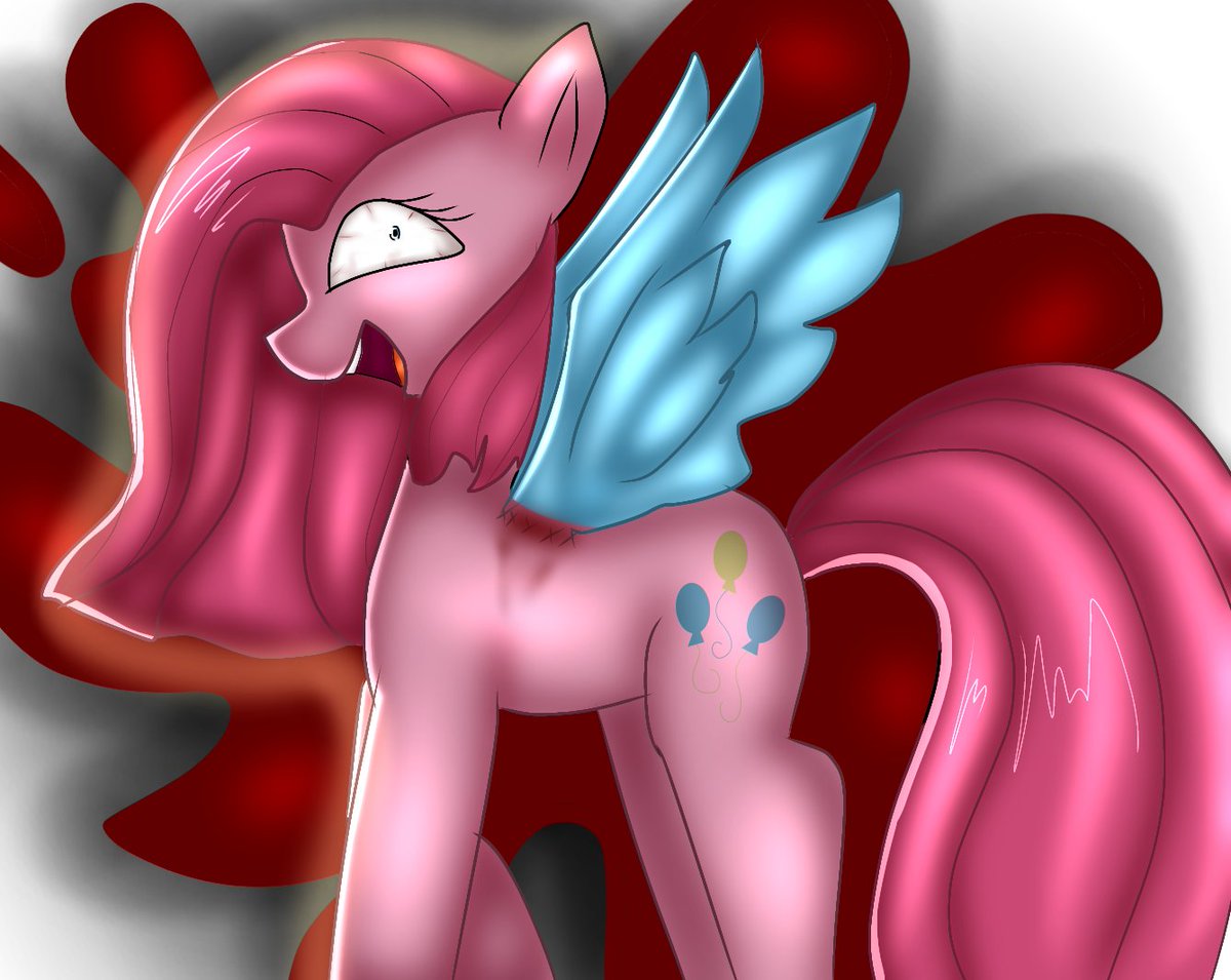 Pinkamena 😻 #mlp #crepypasta #PinkiePie #pinkamena, image size:1200x955