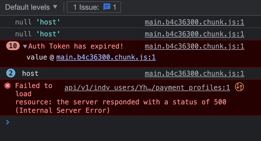 _dan_foley_'s tweet photo. @SEPTAKey The JS console screenshot is from the same page as the payment error https://t.co/iz9Rkf00pb