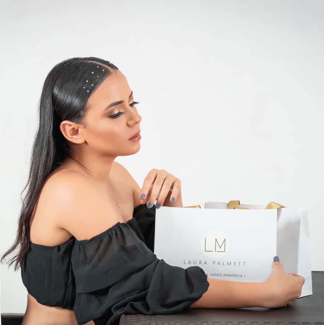 Foto comercial para la tienda Laura Palmett