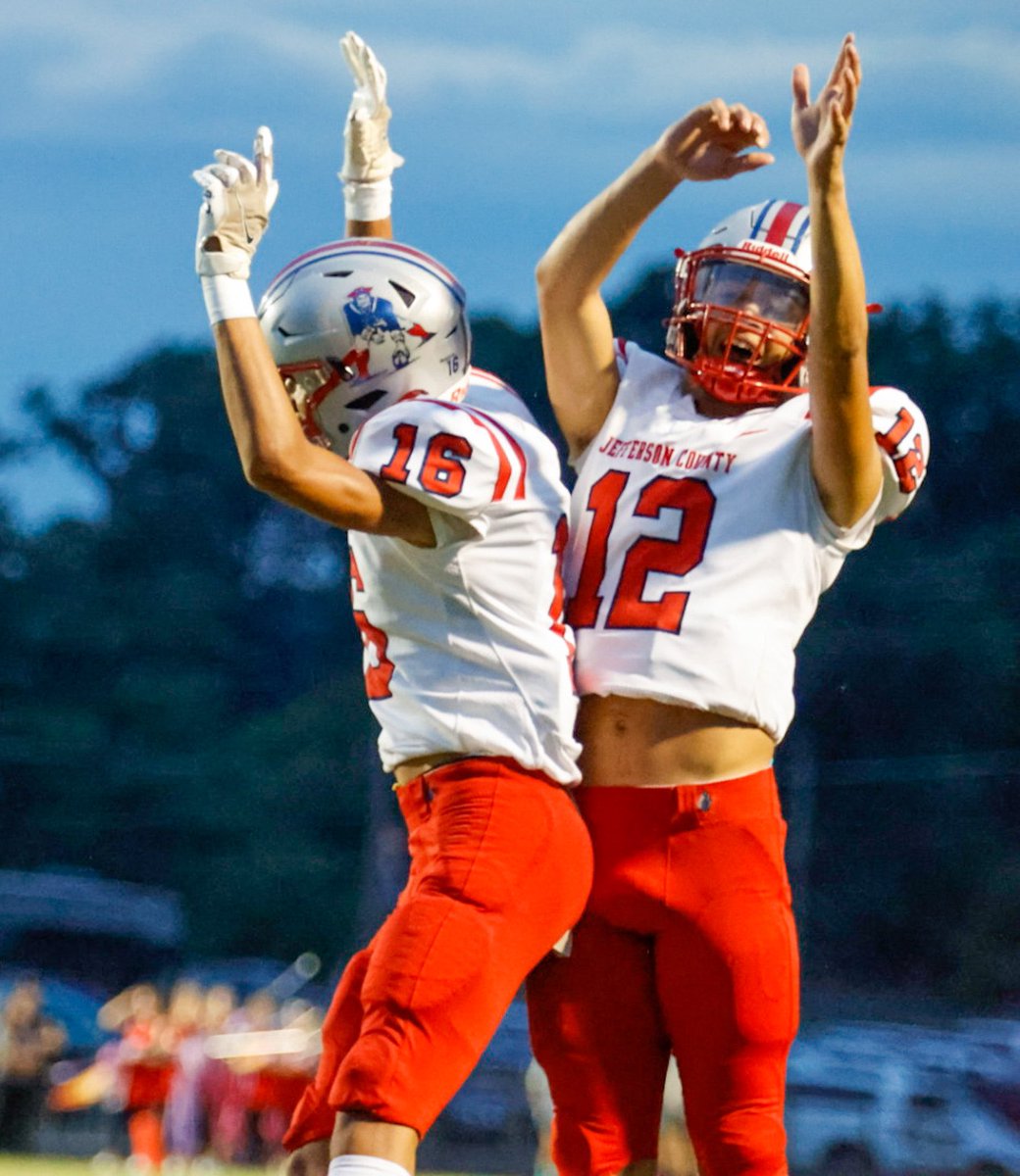 Lots to celebrate for <a href="/JeffCountyFB/">Jeff County Football</a> so far in this one.