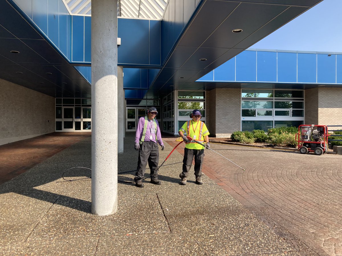 Thank you to all our <a href="/Surrey_Schools/">Surrey Schools</a> facilities staff and departments for getting our schools ready for students and staff! <a href="/JB_Mahli/">JB Mahli</a> <a href="/Di_Christensen/">Diane Christensen</a>
