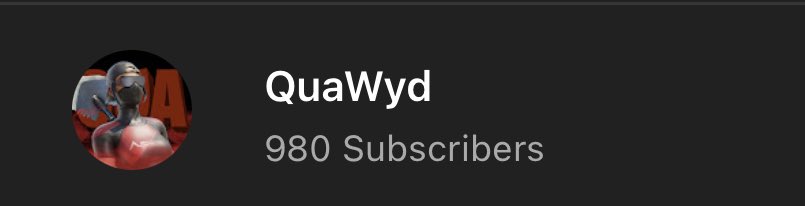 Quawtf_'s tweet photo. Can’t Believe I’m Bout to Hit 1K Subs on YouTube 🥹. 

20 more until .. 🚀🔒 https://t.co/0y5yP9YChM