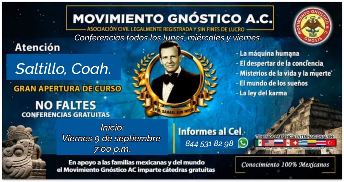 Mogac_Saltillo's tweet photo. Atención Col. Hacienda las Isabeles, al  sur de #Saltillo 
Nuevo inicio de curso:
A partir del
Viernes #9deseptiembre
7:00 p.m todos los 
Lunes, miércoles y viernes 
Si tienes algún problema de horario pregunta por nuestros cursos especiales.
#CursosGratuitos #viral #clases2022 https://t.co/jTzTwMIWhh