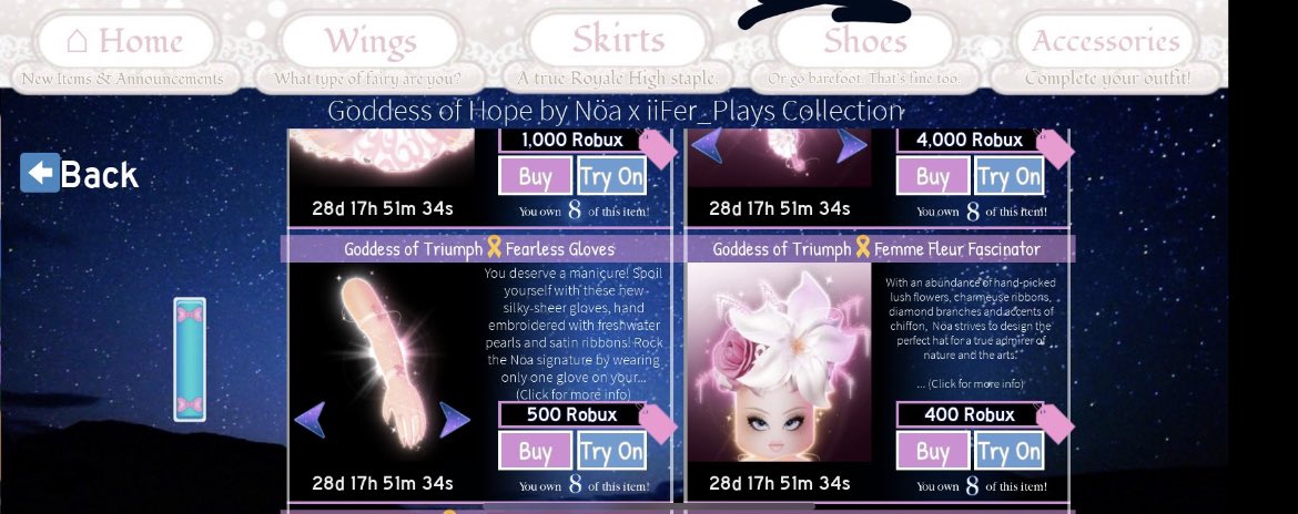 telane_'s tweet image. full goddess of triumph set giveaway ! (2 winners)

• follow me + @FiaBeaSnea 
• like and retweet