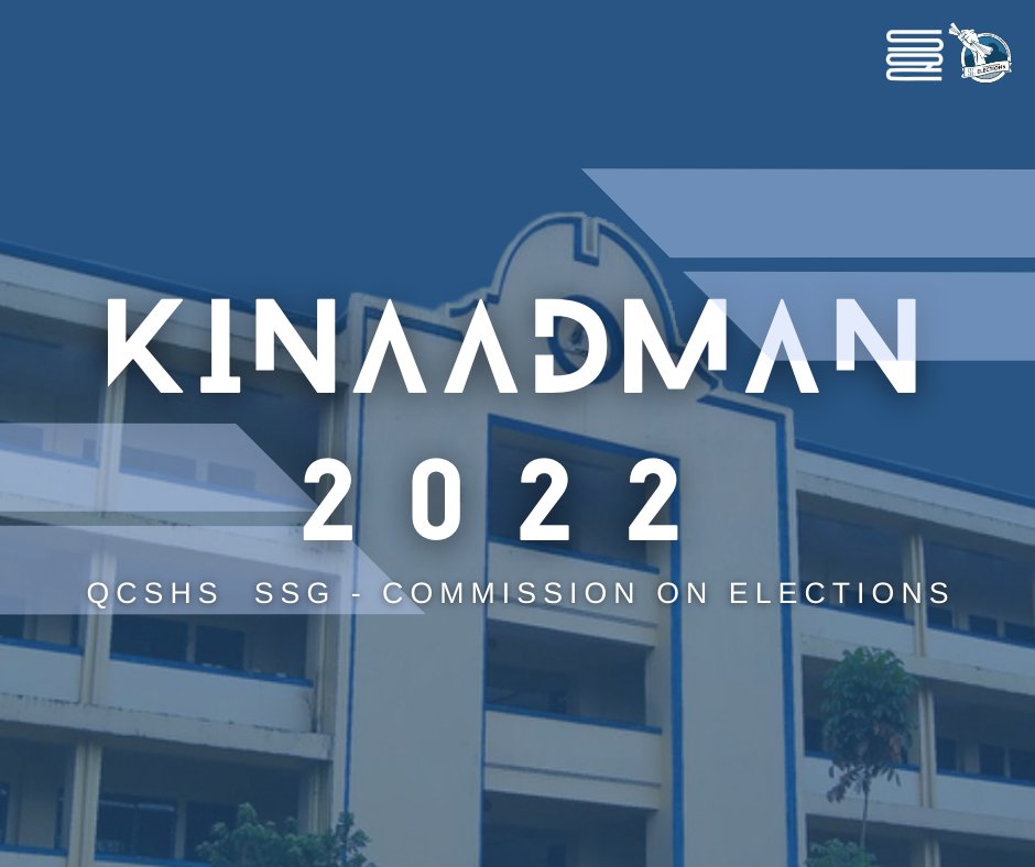 ssgcomelec's tweet photo. Greetings, Scientians!

With our call to serve our fellow Scientians, the SSG-CGL election has officially begun once more. We are urging you to seize the opportunity to lead and have an impact by answering the call to help our fellow QCSHS students.

(1/4) https://t.co/xdsH7ELYf8