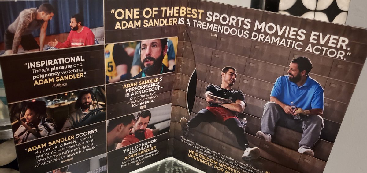 tinseltine's tweet photo. It's officially begun already! #AwardsSeason got my first screener in the mail for the 2022 Vote - HUSTLE
@netflix #HustleNetflix 
#AdamSandler #SetinPhilly #filmcritic https://t.co/yOUv6iEZDg