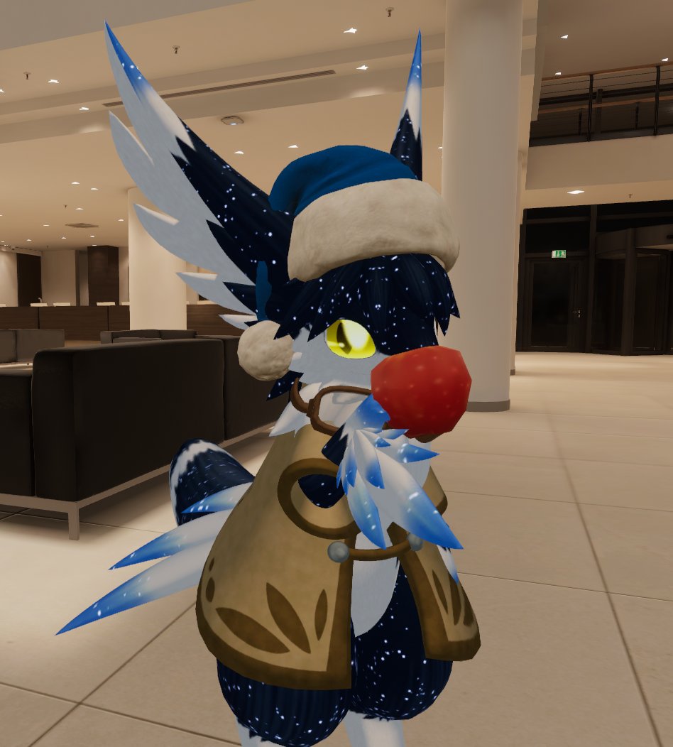 LeafGreenRikkor's tweet photo. #vrchat #apple #rikkor #xmes #furry https://t.co/v4oE52Usl5