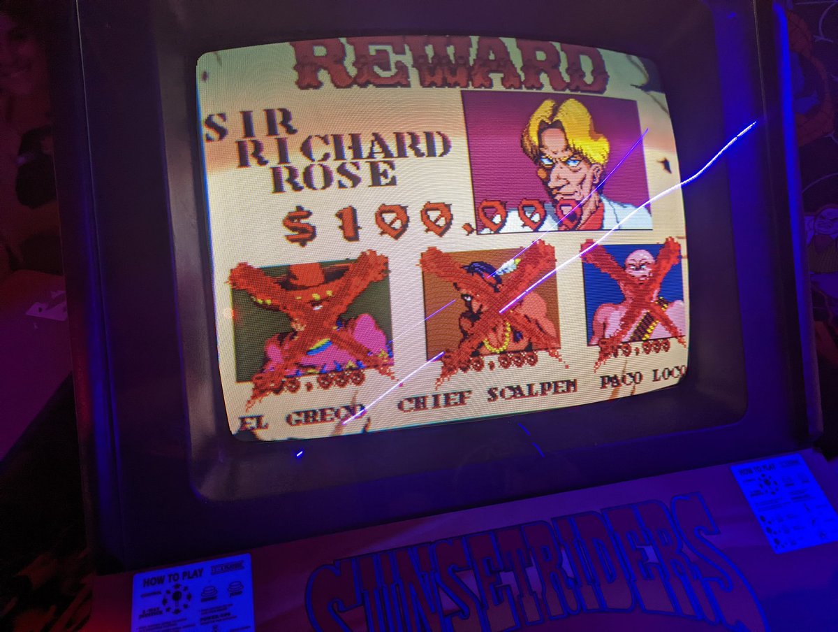 bigre_dkid's tweet photo. Sunset Riders is from a different time. Or as @DiscountChuck calls it, "the Good Old Days." https://t.co/rR0KHyWy1z