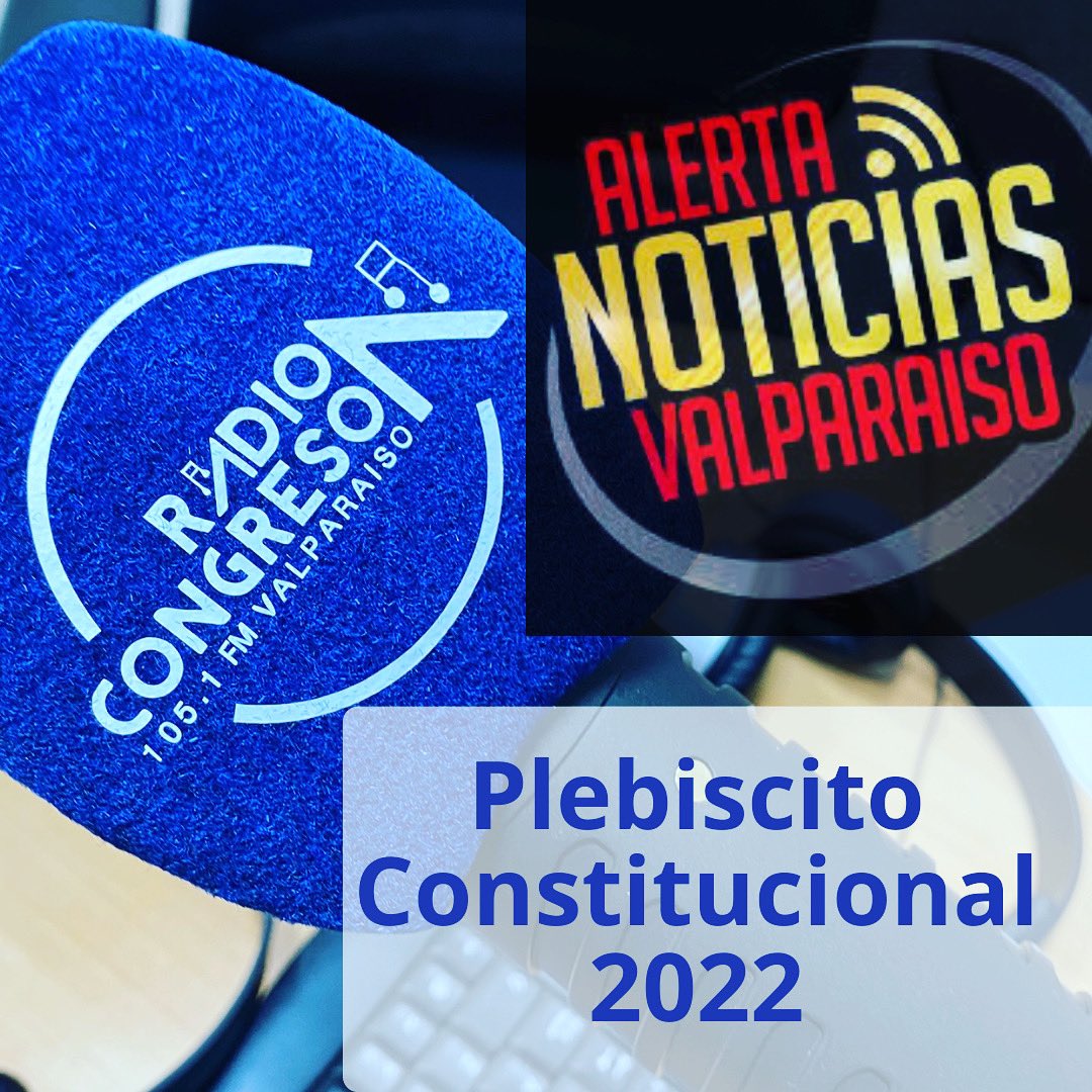 CongresoFm's tweet photo. Especial #Plebiscito2022🗳
🇨🇱Este 4 de septiembre RadioCongreso y Alerta Noticias trasmitirán en vivo los detalles de esta jornada eleccionaria. 
Sigue minuto a minuto lo qué pasa en el inicio/cierre de votos de #Valparaíso y la #región por la 105.1FM y  @AlertaNoticias https://t.co/g8hS1y8jE8