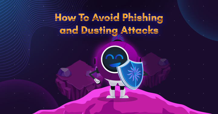 seadex_academy's tweet photo. How To Avoid Phishing and Dusting Attack
#SeaDEC #DEX #DustingAttack #Phishing #Crypto #cryptocurrency #blockchain https://t.co/7UXfwTPrKA