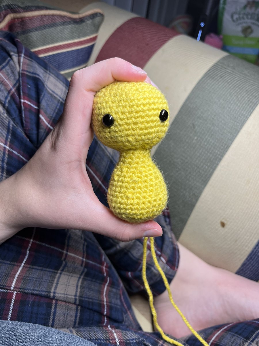 IceCreamCraftin's tweet photo. We’re building a new friend y’all… 👀 
What do we think he’s gonna be!? Hint: He’s a big 
animal! 

#crocheter #yarn #crochetproject #crochet 
#queercreater #amigurumi https://t.co/EOAaa1tXZi