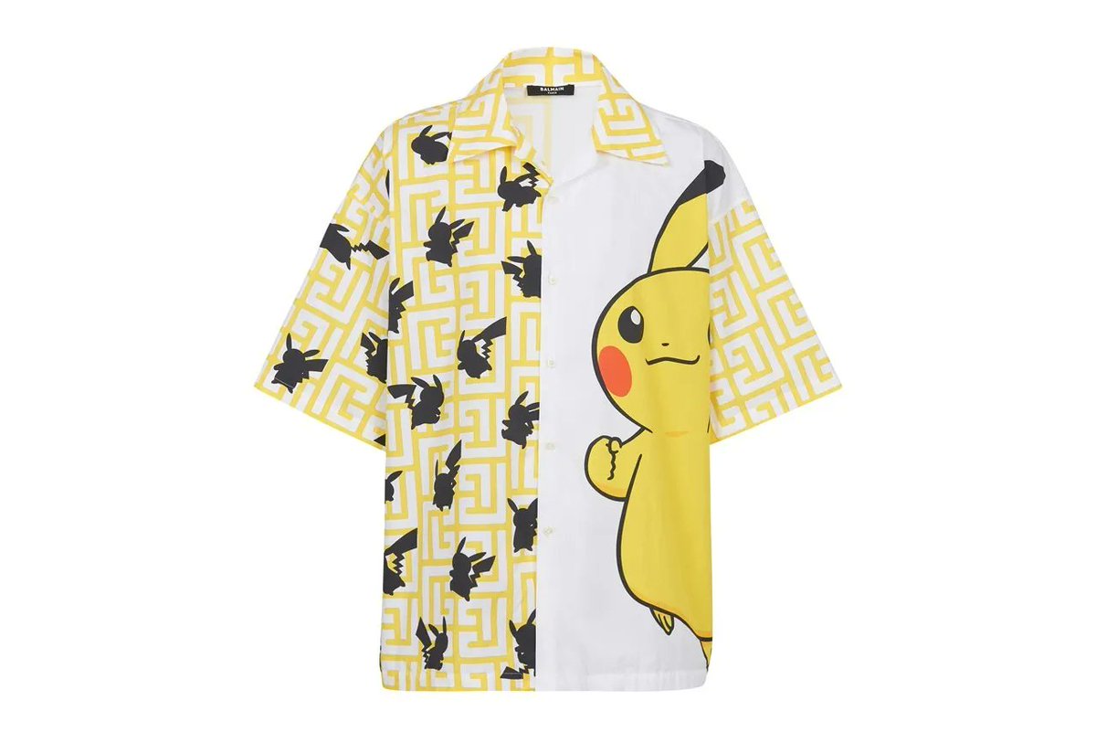 TheSiteSupply's tweet photo. Pokémon x Balmain Trainer Fashion Set 👀 https://t.co/4BY5hKJbjm