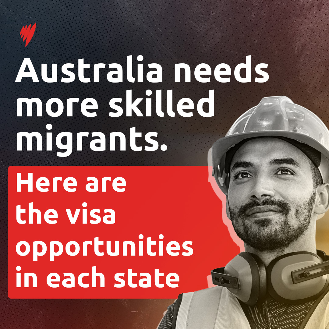 SBSNews's tweet photo. The states and territories have been relaxing visa conditions to help attract skilled workers from overseas. Here's a guide to some of the opportunities available.
Read more here: https://t.co/nulHOYolY7 https://t.co/FAWrSAGOfF