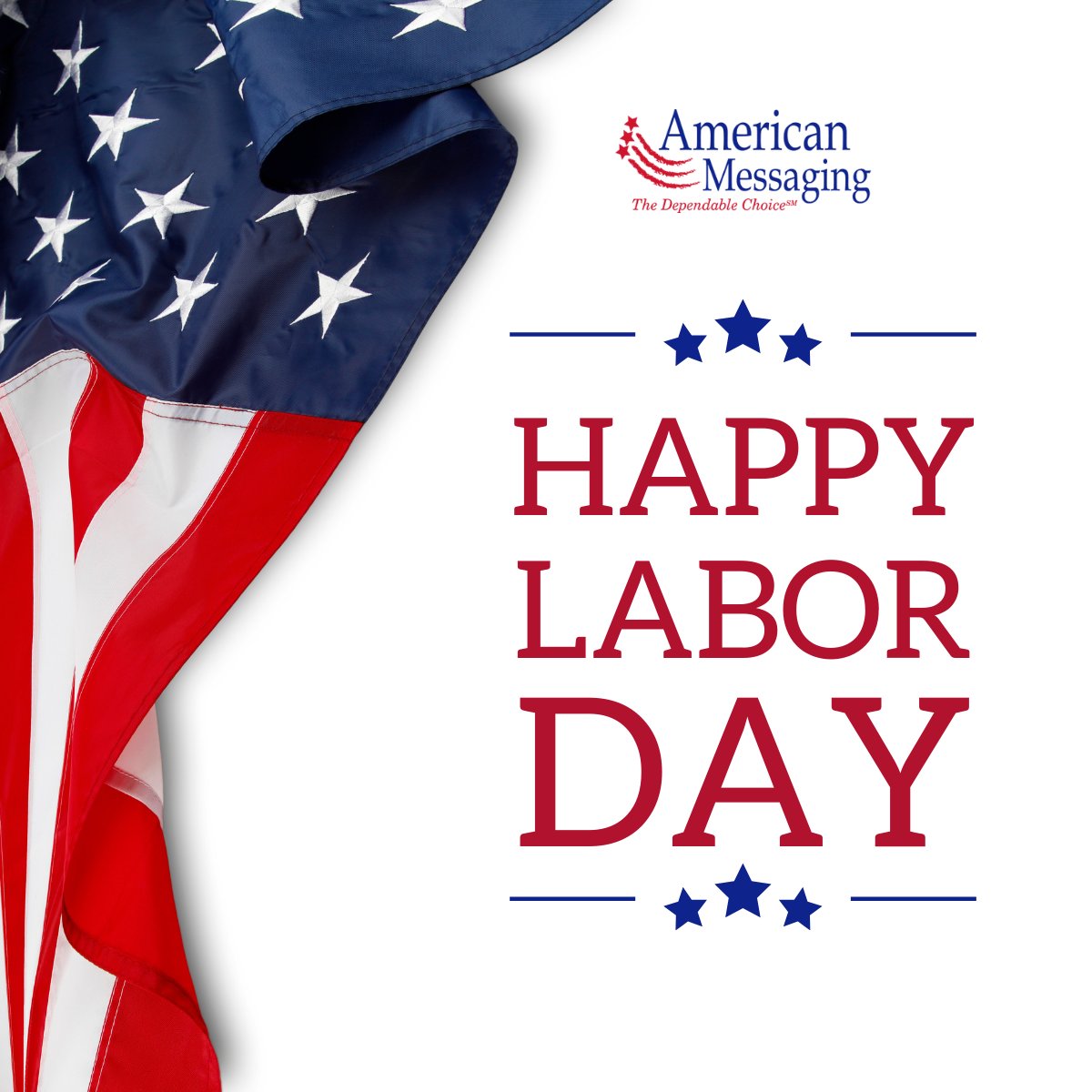 amsmsg's tweet photo. We see you, working extra hard to reach your goals, pushing your limits, and making sacrifices for the future you envision. We see you, but today's a time for you to relax. AMS wishes everyone a Happy Labor Day!
#CodePager #AmericanMessaging #PagerReplacement #CriticalMessaging https://t.co/g7xeJwHuu7