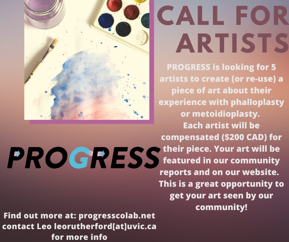 PROGRESS for phalloplasty and metoidioplasty tweet media