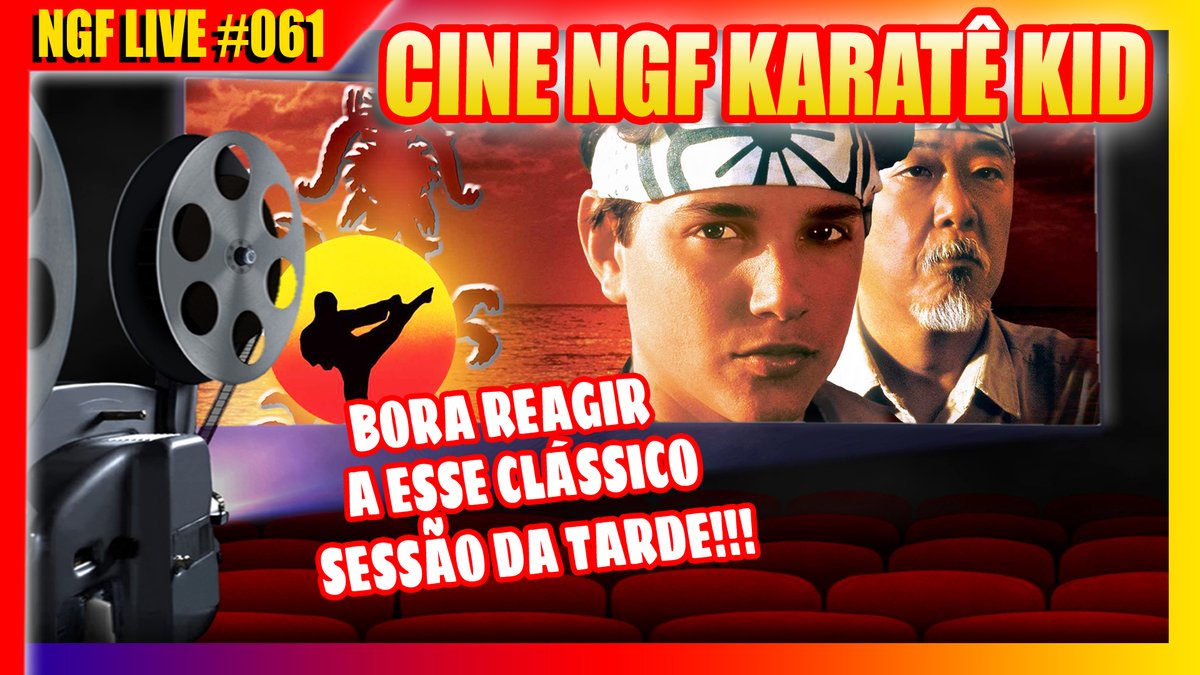 ngfsemlimites's tweet photo. https://t.co/l7KDINZkn1
👆🏾👆🏾👆🏾👆🏾👆🏾
Bora comentar um dos melhores filmes da Sessão da Tarde e Fechar a Trilogia classica no Cine NGF!
COLA NA LIVE!!!
#karatekid #danielsam #srmiyagi #johnnylaurence #RalphMacchio
#patmorita #COBRAKAI https://t.co/lGxIqblA6y