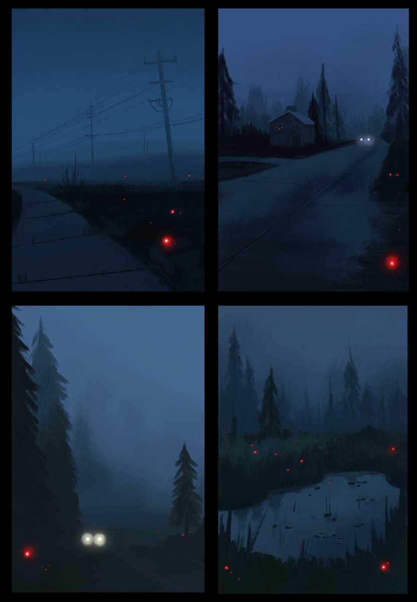 incaseyouart's tweet image. Spooky atmospheres~