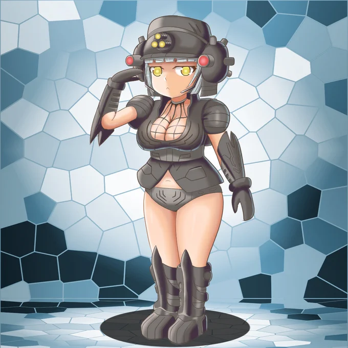 無双鉄人インペライザー(擬人化) #特撮 #ウルトラ怪獣 #怪獣擬人化 #インペライザー https://t.co/ZKLnQ598LA 