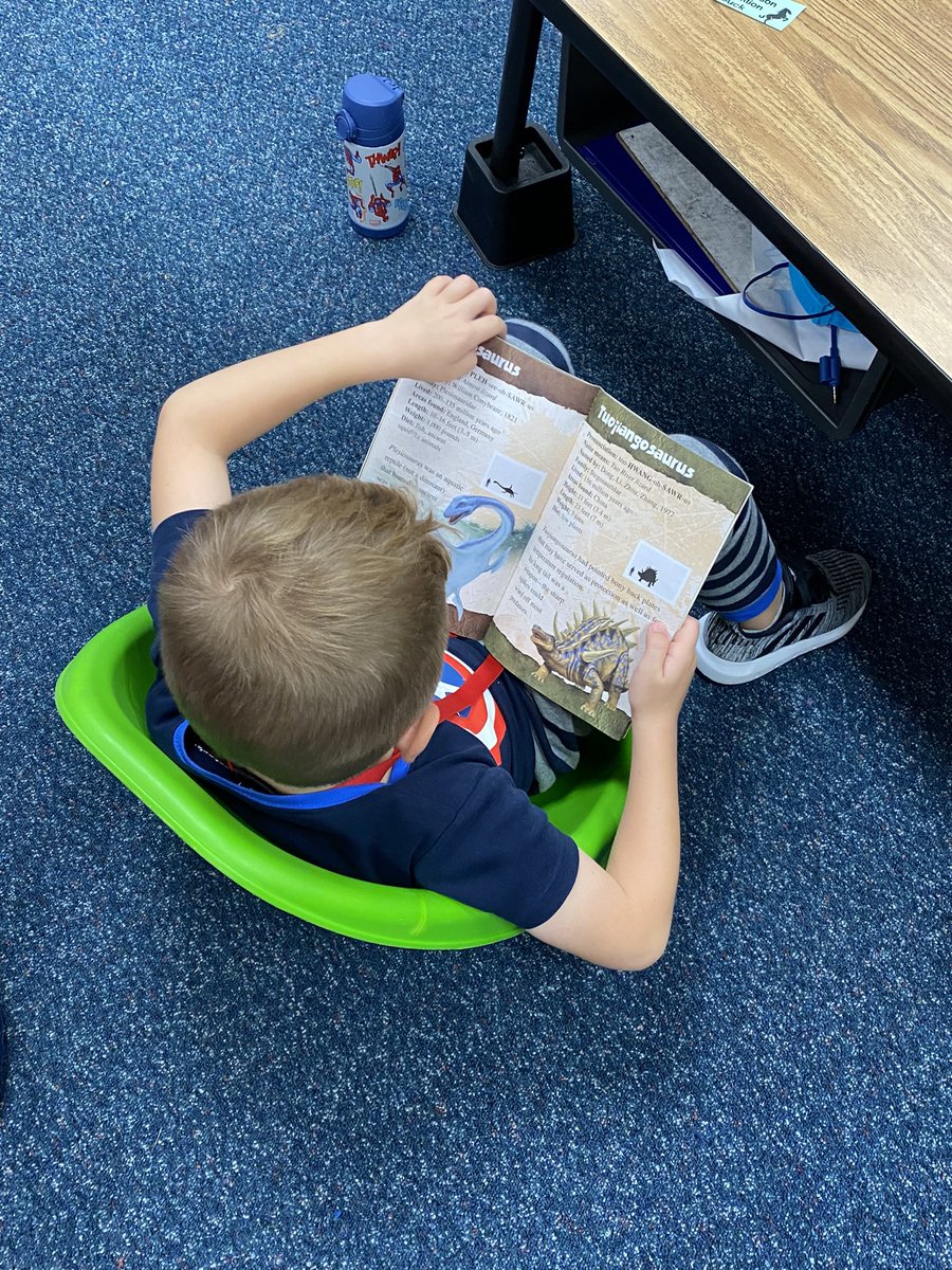 This week in KG : worked on the most important words in the world - our names! We started using <a href="/Amplify/">Amplify</a> and are loving it! We spent time growing our independent reading stamina. Love love this sweet class of mine ❤️💙 #SampsonStrong