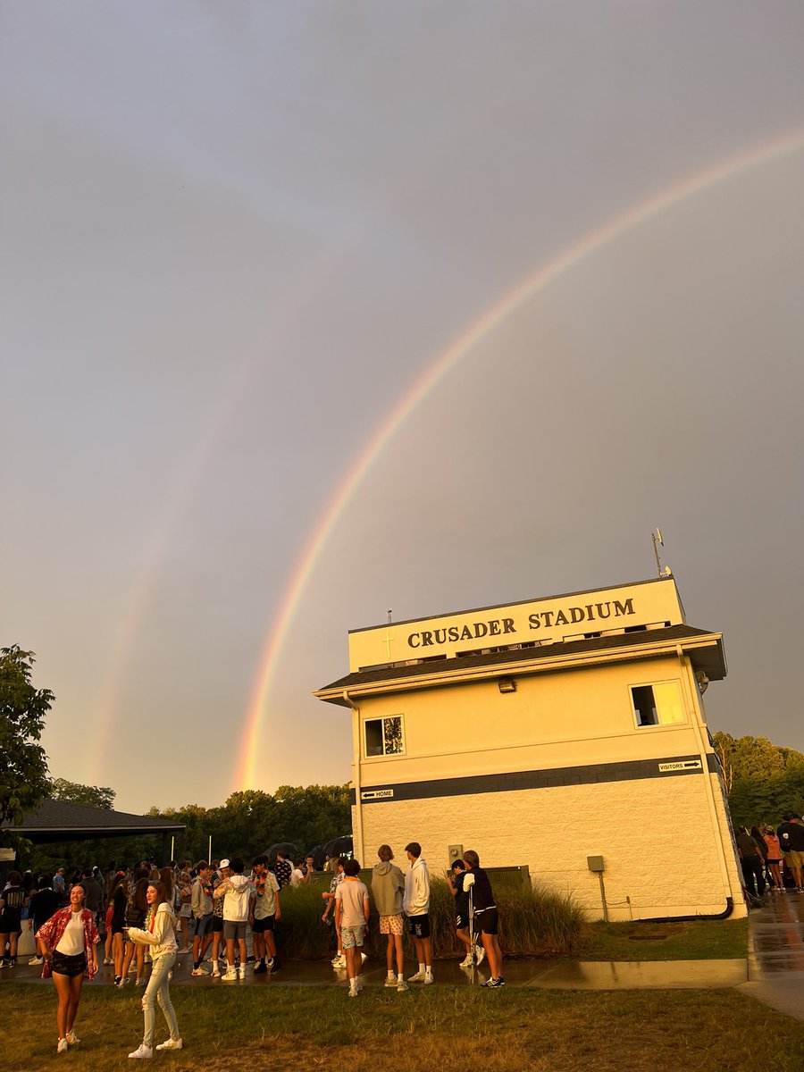 It’s been wet, but He is definitely here