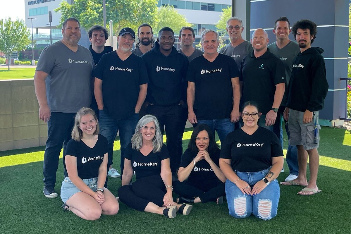 gethomekey's tweet photo. A shout out to our uniquely talented HomeKey team!  Thank you for all your hard work and dedication! Happy Labor Day!  

#startuplife #yesphx #gethomekey https://t.co/AoEgT68wGi
