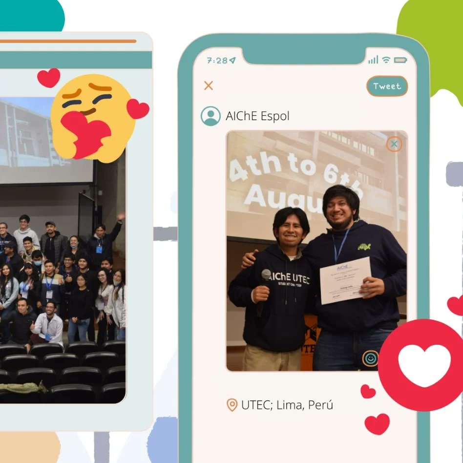 AIChE_ESPOL's tweet photo. ✨“Los resultados de lo que consigues estarán en proporción directa al esfuerzo que aplicas” 🏆🏎

🎊 Felicitamos a nuestro team de Chem E Car por su participación en la conferencia PROCESA en Perú 🇵🇪 Donde presentaron y compitieron junto a nuestro carrito TIM 🏎🏆 https://t.co/yVZmkajn5A