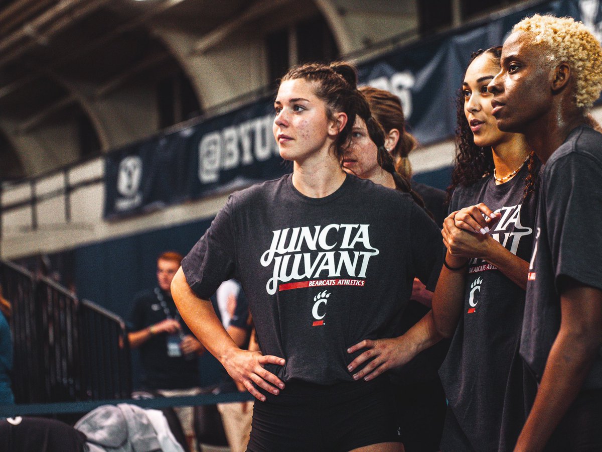 GoBearcatsVB's tweet photo. Juncta Juvant. Strength in Unity.

#BlackOutRacism https://t.co/52pBq3cDa7