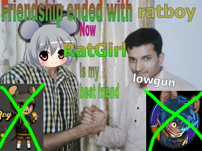 RatGirlBSC's tweet photo. so @1GoblinRich just joined our tg chat π so bullish could it really be happening?? #RatGirlMoon π₯π₯
show him the ratgirl community love β€οΈ
https://t.co/8Ok2odNPZF
#RatGirl #BSC #BSCGemsAlert #CZ #BSCMOONSHOT #100xgem #BSc_Trend #RatToken https://t.co/WGUDr4dC1t